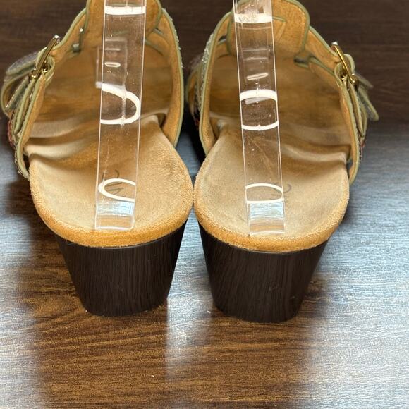 Vionic Park Radia Multi-Color Snakeskin Slip On Wedge - size 8 - Picture 6 of 8